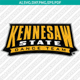 Kennesaw State Owls Logo SVG Bundle | NCAA College Vector Cricut