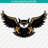 Kennesaw State Owls Logo SVG Bundle | NCAA College Vector Cricut