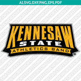 Kennesaw State Owls Logo SVG Bundle | NCAA College Vector Cricut