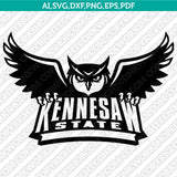 Kennesaw State Owls Logo SVG Bundle | NCAA College Vector Cricut