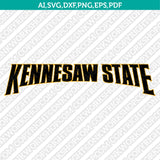 Kennesaw State Owls Logo SVG Bundle | NCAA College Vector Cricut