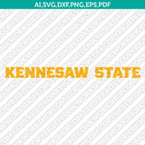 Kennesaw State Owls Logo SVG Bundle | NCAA College Vector Cricut
