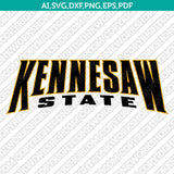 Kennesaw State Owls Logo SVG Bundle | NCAA College Vector Cricut