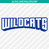 Kentucky Wildcats Logo SVG Bundle | NCAA College Vector Cricut