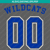 Kentucky Wildcats Logo SVG Bundle | NCAA College Vector Cricut
