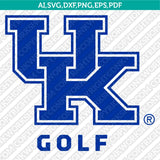 Kentucky Wildcats Logo SVG Bundle | NCAA College Vector Cricut