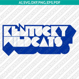 Kentucky Wildcats Logo SVG Bundle | NCAA College Vector Cricut