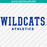 Kentucky Wildcats Logo SVG Bundle | NCAA College Vector Cricut