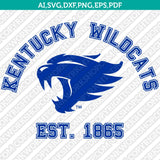 Kentucky Wildcats Logo SVG Bundle | NCAA College Vector Cricut