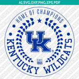 Kentucky Wildcats Logo SVG Bundle | NCAA College Vector Cricut