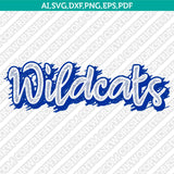 Kentucky Wildcats Logo SVG Bundle | NCAA College Vector Cricut