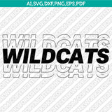 Kentucky Wildcats Logo SVG Bundle | NCAA College Vector Cricut