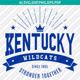 Kentucky Wildcats Logo SVG Bundle | NCAA College Vector Cricut