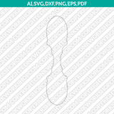 Keychain SVG Cut File Cricut Clipart Dxf Eps Png Silhouette