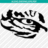 LSU Tigers Logo SVG Bundle | NCAA College Vector Cricut