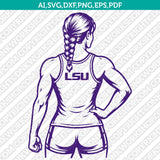 LSU Tigers Logo SVG Bundle | NCAA College Vector Cricut