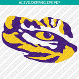 LSU Tigers Logo SVG Bundle | NCAA College Vector Cricut