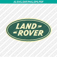 Land Rover Logo SVG Silhouette Cameo Cricut Cut File Vector Png Eps Dxf