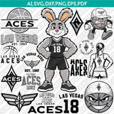 Las Vegas Aces Logo SVG Bundle | WNBA Vector Cricut