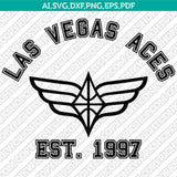 Las Vegas Aces Logo SVG Bundle | WNBA Vector Cricut