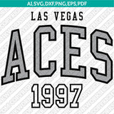 Las Vegas Aces Logo SVG Bundle | WNBA Vector Cricut