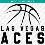 Las Vegas Aces Logo SVG Bundle | WNBA Vector Cricut