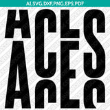 Las Vegas Aces Logo SVG Bundle | WNBA Vector Cricut