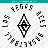 Las Vegas Aces Logo SVG Bundle | WNBA Vector Cricut