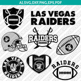 Las Vegas Raiders SVG Bundle – NFL Football Logo Vector Cricut