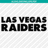Las Vegas Raiders SVG Bundle – NFL Football Logo Vector Cricut
