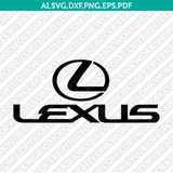 Lexus Logo SVG Silhouette Cameo Cricut Cut File Vector Png Eps Dxf