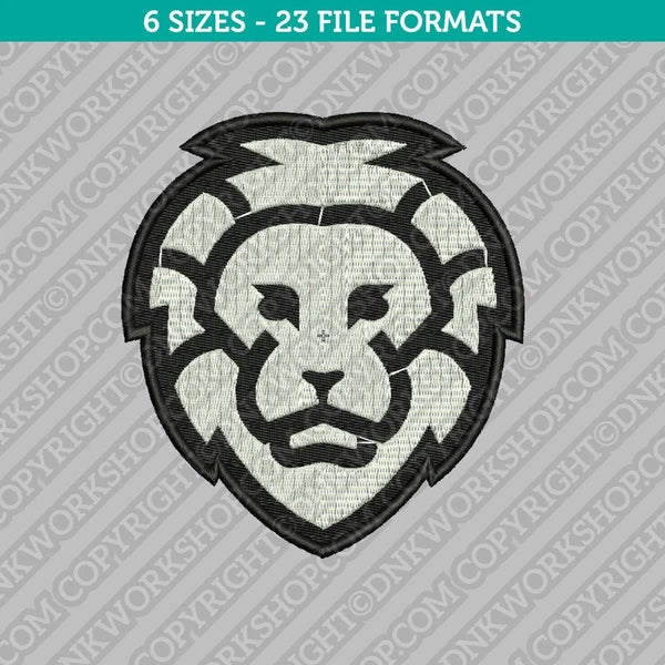 Lion Embroidery Design Animal - 5 Sizes - INSTANT DOWNLOAD