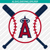 Los Angeles Angels SVG Bundle – MLB Baseball Logo Vector Cricut