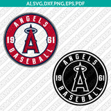 Los Angeles Angels Logo SVG | PNG Vector Cricut Silhouette