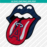 Los Angeles Angels SVG Bundle – MLB Baseball Logo Vector Cricut