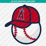 Los Angeles Angels SVG Bundle – MLB Baseball Logo Vector Cricut