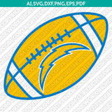 Los Angeles Chargers SVG Bundle – NFL Football Logo Vector Cricut