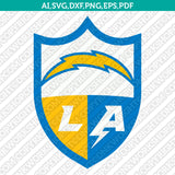 Los Angeles Chargers SVG Bundle – NFL Football Logo Vector Cricut