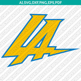 Los Angeles Chargers SVG Bundle – NFL Football Logo Vector Cricut