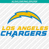 Los Angeles Chargers SVG Bundle – NFL Football Logo Vector Cricut