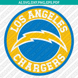 Los Angeles Chargers SVG Bundle – NFL Football Logo Vector Cricut