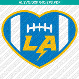 Los Angeles Chargers SVG Bundle – NFL Football Logo Vector Cricut