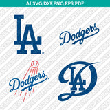Los Angeles Dodgers Logo SVG | PNG Vector Cricut Silhouette