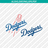 Los Angeles Dodgers Logo SVG | PNG Vector Cricut Silhouette
