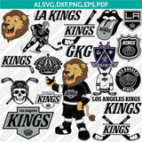 Los Angeles Kings Logo SVG | NHL Vector Cricut Silhouette