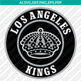 Los Angeles Kings Logo SVG | NHL Vector Cricut Silhouette