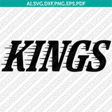 Los Angeles Kings Logo SVG | NHL Vector Cricut Silhouette