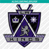 Los Angeles Kings Logo SVG | NHL Vector Cricut Silhouette