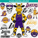 Los Angeles Lakers Logo SVG | NBA Vector Cricut & Silhouette