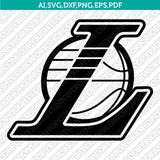Los Angeles Lakers Logo SVG | NBA Vector Cricut & Silhouette